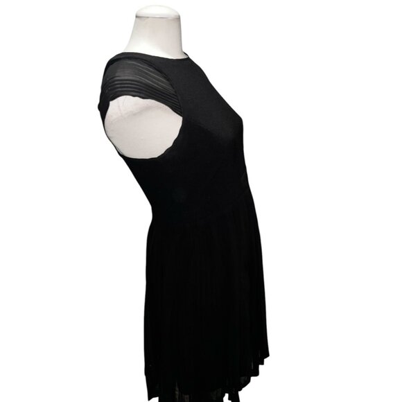 Altard State Womens Black Pleated A-Line Dress Size Medium - Picture 10 of 16